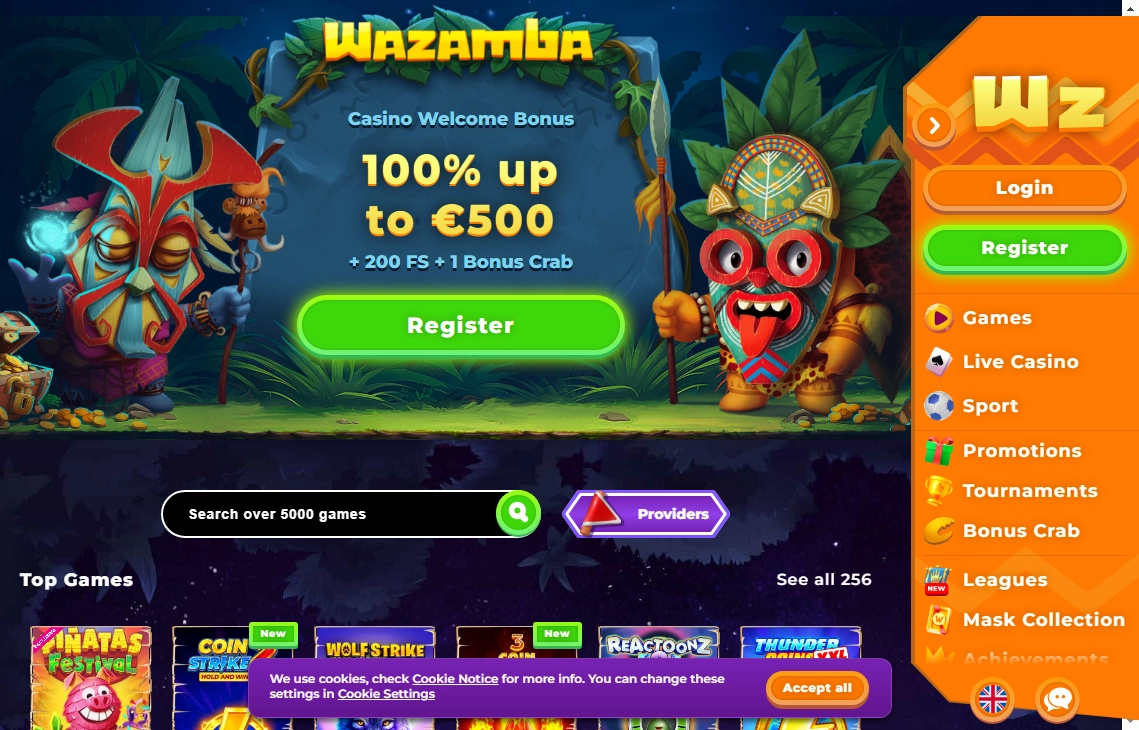 Wazamba Casino